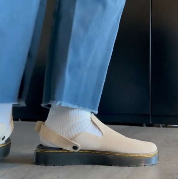 Dr. Marten Carlson Suede Casual Slingback Mules Size 11 - Picture 9 of 10